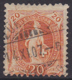 Schweiz Mi. Nr. 74 D a oo