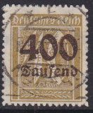 Deutsches Reich Mi.-Nr. 300 oo gepr. INFLA