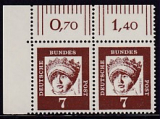 Bund Mi.-Nr. 348 x ** Paar