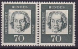 Bund Mi.-Nr. 358 y ** Paar