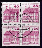 Bund Mi.-Nr. 1028 oo Viererblock