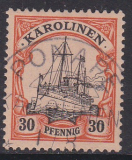 Dt. Kol. Karolinen Mi.-Nr. 12 oo