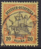 Dt. Kol. Ostafrika Mi.-Nr. 26 oo