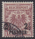 Dt. Kol. Türkei Mi.-Nr. 10 c oo