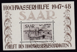 Saar Mi.-Nr. Block 1 + 2 oo Fotoattest