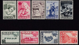 Island Jahrgang 1949 postfrisch