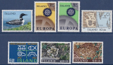 Island Jahrgang 1967 postfrisch