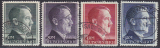 Deutsches Reich Mi.-Nr. 799/802 A oo gepr. BPP