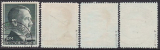 Deutsches Reich Mi.-Nr. 799/802 A oo gepr. BPP