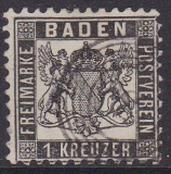 Baden Mi.-Nr. 17 a oo