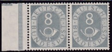 Bund Mi.-Nr. 127 ** Paar gepr. BPP