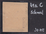 Deutsches Reich Mi.-Nr. 41 a C oo gepr. BPP