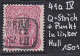 Deutsches Reich Mi.-Nr. 41 a PF IV oo gepr. BPP