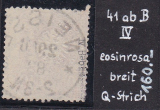 Deutsches Reich Mi.-Nr. 41 ab B PF IV oo gepr. BPP