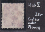 Deutsches Reich Mi.-Nr. 41 ab PF V oo gepr. BPP