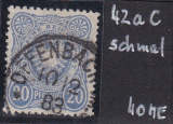 Deutsches Reich Mi.-Nr. 42 a C oo gepr. BPP