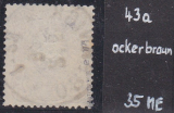 Deutsches Reich Mi.-Nr. 43 a oo gepr. BPP