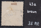 Deutsches Reich Mi.-Nr. 43 a oo gepr. BPP