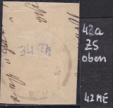 Deutsches Reich Mi.-Nr. 43 a oo gepr. BPP