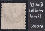 Deutsches Reich Mi.-Nr. 43 ba B oo gepr. BPP