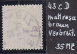 Deutsches Reich Mi.-Nr. 43 c D oo gepr. BPP