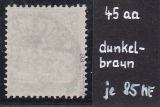 Deutsches Reich Mi.-Nr. 45 aa oo gepr. BPP