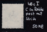 Deutsches Reich Mi.-Nr. 46 c I oo gepr. BPP