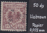 Deutsches Reich Mi.-Nr. 50 dy oo gepr. BPP