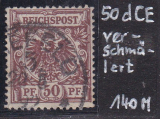 Deutsches Reich Mi.-Nr. 50 d CE oo gepr. BPP