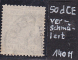 Deutsches Reich Mi.-Nr. 50 d CE oo gepr. BPP