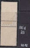 Deutsches Reich Mi.-Nr. 50 d ZS oo gepr. BPP