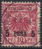 Dt. Kol. Ostafrika Mi.-Nr. 3 I c oo gepr. BPP
