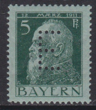 Bayern Dienst Mi.-Nr. 7 **