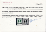 Vatikan Mi.-Nr. 39/44 ** Attest
