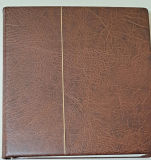 Leuchtturm Vordruck mit Taschen Färöer 1975 - 2014 im braunen Ringbinder