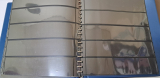 Lindner Ringbinder blau mit Schuber + 17 Steckseiten