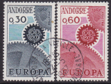 frz. Andorra Mi.-Nr. 199/00 oo