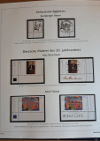 Sammlung Bund 2003 - 2005 im Deutschland plus Album aus Post-Abo