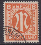 Bizone Mi.-Nr. 14 B y oo