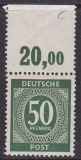 Alli.Bes. Mi.-Nr. 932 c P OR dgz ** gepr. Arge