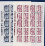 CEPT - Liechtenstein Kleinbogen 1978 **