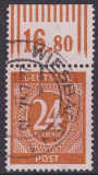 Alli.Bes. Mi.-Nr. 925 d W OR oo gepr. Arge