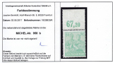 Alli.Bes. Mi.-Nr. 958 b P OR dgz ** Befund