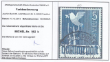 Alli.Bes. Mi.-Nr. 962 b oo Befund