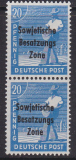 SBZ Mi.-Nr. 189 c ** Befund
