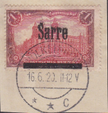 Saar Mi.-Nr. 17 a I oo gepr. BPP
