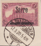 Saar Mi.-Nr. 17 a I oo