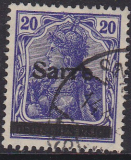Saar Mi.-Nr. 8 a III oo gepr. BPP