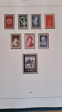 Saar Sammlung 1947 - 1959 postfrisch komplett im Lindner Ringbinder