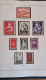 Saar Sammlung 1947 - 1959 postfrisch komplett im Lindner Ringbinder
